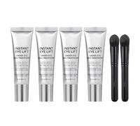 Instant Firm Temporary Eye Tightener With Brush, Eye Tightening Cream Instant Skin Tightening Cream For Face & Eyes Perfection Eyes Tightener Instant FirmX Ey/e Instant Ey/e Bag Tightener 2Pcs (2)