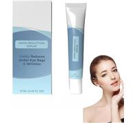 Instant Firming Eye Serum, Rapid Reduction Eye Serum, Visibly Reduces Under-Eye Bags, Anti Aging Wrinkle Remover for Face, Dark Circles, Fine Lines, Eye Bags Remover for Women & Men (10ml, 1PC)
