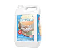 Instant Foam Alcohol-Free Hand Sanitiser - Kills 99.99% of Germs, Gentle on Skin - Everyday Protection, Quick Drying, and Non-Sticky Formula 5 Litres