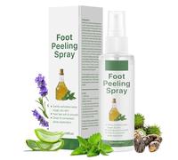 Instant Foot Peeling Spray, Foot Peel Callus Remover, Foot Moisturiser Care Spray, Feet Exfoliating Sprays, Softener Feet Sprays for Calluses & Dry Toe Cracked Rough Cooling & Soothing