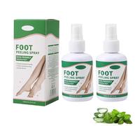 Instant Foot Spray, Exfoliating Foot Mask For Summer, Instantly Remove Dead Skin, Hydrate & Nourish, Exfoliate Dry, Rough Skin (2PCS, 120ml)
