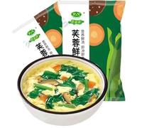 Instant fresh vegetable soup, freeze dried vegetable soup, corn soup, seaweed spinach soup, meal replacement breakfast, nutritious wild vegetable soup, side dishes (Fresh vegetable soup,30 packs)