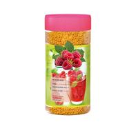 Instant Fruit Flavoured Tea Powder Mix 350g in Assorted Flavours - Lemon, Multivitamin, Raspberry, Forest Fruit -Ekl (02 Bottles, Raspberry)
