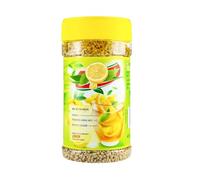 Instant Fruit Flavoured Tea Powder Mix 350g in Assorted Flavours - Lemon, Multivitamin, Raspberry, Forest Fruit -Ekl (04 Bottles, Lemon)