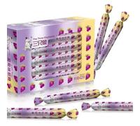 Instant fruit gummy candy, grape white peach lime flavor juice soft sweets 14g, mixed flavor fudge gift packs, Toffee, leisure snacks, wedding candy, Dim sum, Dim sum, dessert (Grape flavor,5pcs)