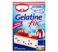 Instant Gelatine Fix 2 x 15 g Sachets | Powdered Gelatine for Cakes and Desserts | Imported by DFB