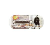 Instant Gifts Elvis Presley Retro Glasses Case - Vintage Car & Guitar Design
