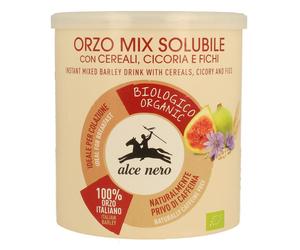 INSTANT GRAIN COFFEE WITH CHICORY AND FIGS, ORGANIC, 125 g - ALCE NERO