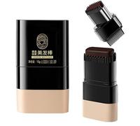 Instant Hair Color Stick with Built-In Comb, Hair Colour Stick Waterproof and Sweat-proof Hairs Dye Comb, Portable Hairs Color Touch-up Sticks To Cover Gray (Black#1 PCS)