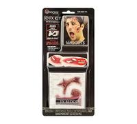 INSTANT HALLOWEEN COSTUME Peel and Stick 3D FX Halloween Kit, Costume Makeup, Maggots, Rotting Zombie, Undead Design, Special Effects Prosthetic Appliance
