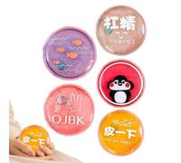 Instant Hand Warmer - 5pcs Reusable Gel Warmers, Click Heat Pads, Quick Heat Activation, Long Lasting Comfort | Portable Compact Warm Packs For Outdoor Activities And Everyday Cold Relief Without