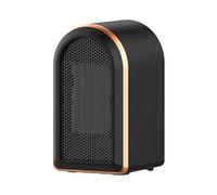Instant-Heat Mini Heater 3-Second Rapid Heating Sensor Auto-Shutdown Durable ABS Plastic Construction Vibrant Color Options Compact Portable Design black