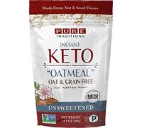 Instant Hot Cereal, Certified Paleo, Low Carb, Keto Friendly, Gluten & Grain Free, Unsweetened (15.8 oz)