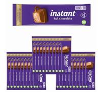 Instant Hot Chocolate Sachet 28g x 30 - Rich & Creamy Hot Cocoa Drink - Just Add Hot Water - Single-Serve for Travel Work Office On-the-go with Welari Thank You Card | (30 Pack)