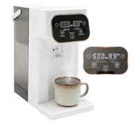 Instant Hot Water Dispenser 3L Filter Water Dispenser,12 Temp Settings (25-99°C),8 Volume Options (150-500ml), 2200W Fast Boil,One Cup Hot Water Dispenser with LED Touch Display & Night Light