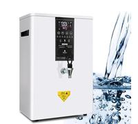 Instant Hot Water Dispenser, Wall-Mounted Automatic Commercial Water Boiler with LCD Display for Home and Office, 80L/H