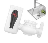 Instant Hot Water Faucet - Tankless Electric Heater Faucet | LED Digital Display Rotatable Tap | Instant Heating Heating Water Heater for Kitchen