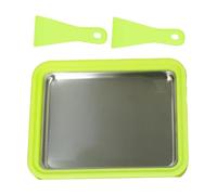 Instant Ice Cream Maker Ice Cream Rolled Machine for Gelato Sorbets Green, 26x21x3.2cm