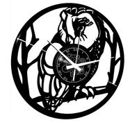 Instant Karma Clocks | Owl on Branch Wall Clock | Unique Wildlife Decor for Nature Lovers | Silent Quartz Movement | Gift Idea for Animal Enthusiasts