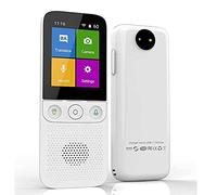 Instant Language Device, Voice Smart Pocket Device 138 Languages Two Way Travel WiFi/Offline 2.4 Inch Touch Screen Camera Translation
