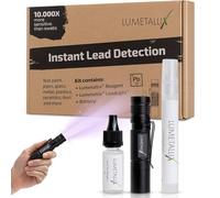 Instant Lead Detection | Lead Test Kit for Paint, Ceramics & More | Fast, Accurate Results | UV Light Visible | Home Safety & Easy to Use | Home Lead Test Kit | Lead Paint Test Kit