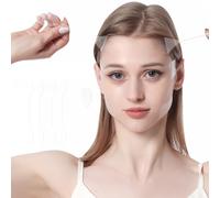 Instant Lift Face Tape, 2025 New Invisible Face Neck Lift Tape for Double Chin Saggy Skin Jowls Eyes Brows Wrinkles, Elastic Soft Skin-Friendly (Transparent 24pcs)