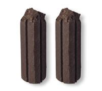 Instant-Light Fire Log - 2 Pack - Individually Wrapped Fuel Log for Open Fires - Easy to Ignite, Clean Handling & Bright Flame - Ideal for Quick, Convenient Home Heating