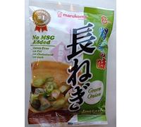Instant Miso Soup Green Onion Wakame - Paste Style (Pack of 8) by Marukome