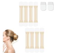 Instant Neck Tape,Invisible Neck Lift Tape,Lifting & Firming Invisible Tapes,Necks Tightening Strips for Necks Face Jaw,Improve Fine Lines,Sweat-Resistant and Breathable (8xTape Strip+40xPatch, 1)