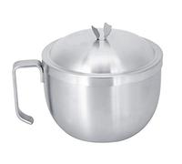 Oumefar Instant Noodle Bowl 1000ml Stainless Steel Noodle Bowl Double-Layer Insulated Bowls Large Capacity Soup Bowls Sala Bowls Multipurpose Food Storage Bowls