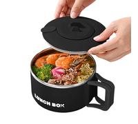 Instant Noodle Bowl - 1200ml Noodle Bowl, High Value Having Lid | Portable Ramen Cooker Lunch Box, High Capacity Japanese Style Noodle Bowl for Student Worker Breakfast Home Large Capacity