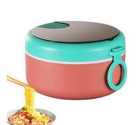Instant Noodle Bowl - Leak Proof Microwave Cup, Food Grade Container for Soup, Noodles and Snacks | Perfect for Home, Dorm, Office, University, College