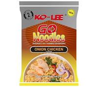 Instant Noodle Bundle Pack with Ko-Lee Go Instant Noodles Onion Chicken Flavour (24 X 85g) - 1 Pack | Suitable For Vegetarians | Full Case: (24 x 85g Each).