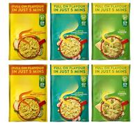 Instant Noodle Bundle With Mug Shot Roast Chicken Pasta 55g, Chicken & Sweet Corn Noodles 54g, Creamy Cheese Pasta 68g 2 Each (6 Pack)