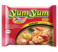 Instant Noodle Soup with Shrimp Flavor