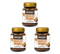 Instant Orange Flavoured coffee trio pack -Beanies - 3 x mini jars x 50g in a gift box - Orange