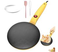 Instant pancake maker, pancake maker, non-stick pancake maker, 7.8 inch instant pancake maker, heater, electric pancake pan, automatic temperature control, breakfast maker