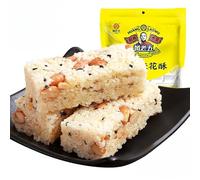 Instant peanut crisp candy 190g/bag, ready to eat nut biscuits, traditional leisure cake snacks, Chinese foods snacks, healthy and nutritious coarse grain desserts (Original flavor,4 bags)