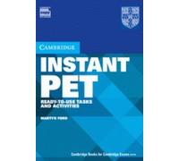 Instant PET Book and Audio CD Pack: Ready-to-Use Tasks and Activities (Cambridge Copy Collection)