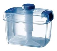 Instant Pickle Maker Vegetable Press Tsukemono Container Rectangle Made in Japan BPA Free (Blue 3.0L)
