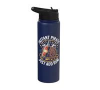 Instant Pirate Just Add Rum Stainless Steel Insulated Water Bottle