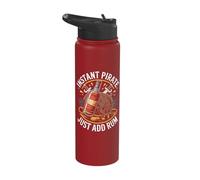 Instant Pirate Just Add Rum Stainless Steel Insulated Water Bottle
