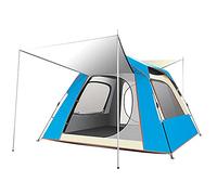 Instant Pop-up Camping Tent for 3-8 People Lightweight Double Layer Family Tent with Carrying Bag for Outdoor Camping Hiking Climbing Fishing Survival Festivals Garden Hello