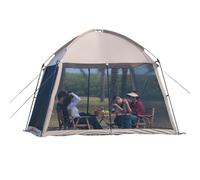 Instant Pop-Up Screen Tent - Large Mesh Outdoor Shelter for Family Gatherings, Picnic Trips & Fishing | Comfortable 6-8 Person Screen Room with Easy Setup for Backyard, Beach & Camping Adventures