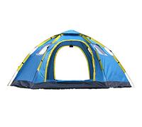 Instant Pop Up Tent, 6-8 Person Automatic Camping Tent with 2 Door 4 Window, Easy to Set up, Waterproof Portable Outdoor Tent for Family Garden/Fishing, 305x240x145cm beautiful scenery