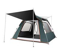 Instant Pop Up Tents For 3-4 Person Family, Dome Waterproof Sun Shelters Camping Tents Quick Set Up For Backpacking Hiking Outdoor Activities