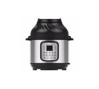 Instant Pot 8 qt. Duo Crisp Stainless Steel Pressure Cooker, Black & Silver