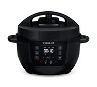 Instant Pot 3.8L Multicooker 7-in-1 Smart Cooker - Pressure Cooker, Slow Cooker, Steamer, Sauté, Yogurt Maker, Egg Cooker and Food Warmer, Stainless Steel Inner Pot, Black
