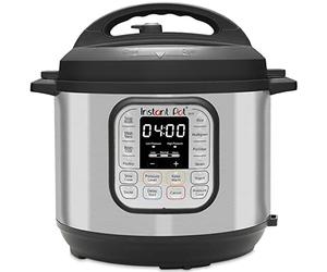 Instant Pot Duo 7-in-1 Electric Multi-Cooker 5.7L - Brushed Stainless Steel, Large Pressure Cooker, Slow Cooker, Rice Cooker, Sauté, Yoghurt Maker, Food Steamer Pot and Food Warmer, Dishwasher Safe