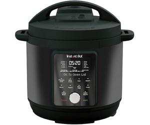 Instant Pot Duo Plus with WhisperQuiet Multi-Cooker 5.7L - Black, Electric Pressure Cooker, Slow Cooker, Rice Cooker, Sauté Pan, Yoghurt Maker, Food Warmer, Steamer Pot, Sous Vide, Easy Clean